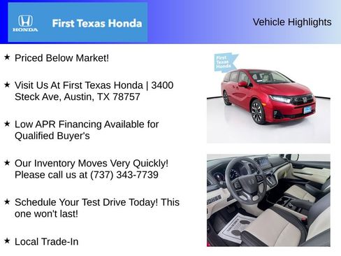 New 2026 Honda Odyssey Elite image 5