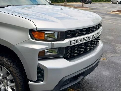 Used 2021 Chevrolet Silverado 1500 Custom w/ LPO, Dark Essentials Package RWD image 14