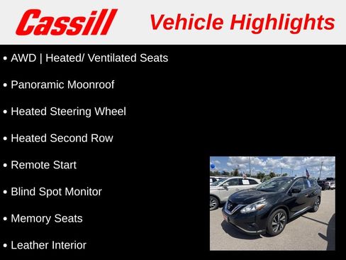 Used 2016 Nissan Murano Platinum w/ Platinum Technology Package AWD/4WD image 3