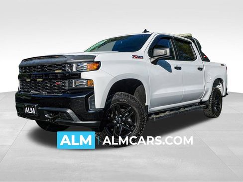 Used 2021 Chevrolet Silverado 1500 Custom Trail Boss AWD/4WD image 1