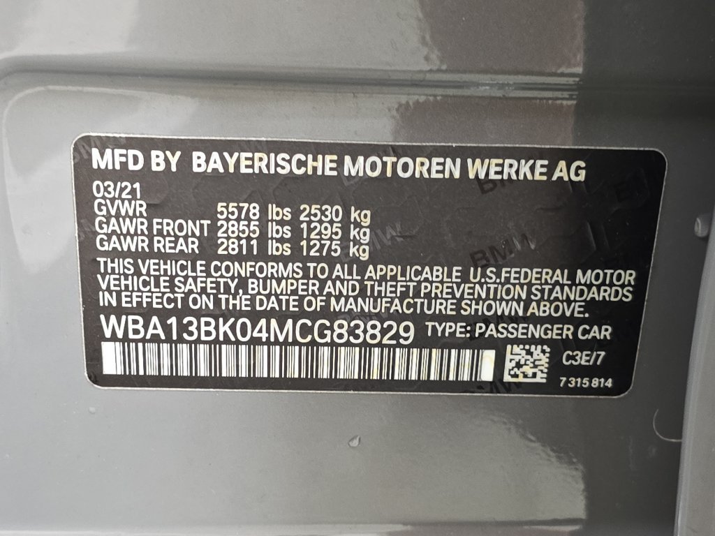 Used 2021 BMW M550i xDrive w/ Dynamic Handling Package AWD/4WD image 34