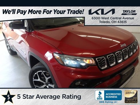 Used 2025 Jeep Compass Limited AWD/4WD image 1