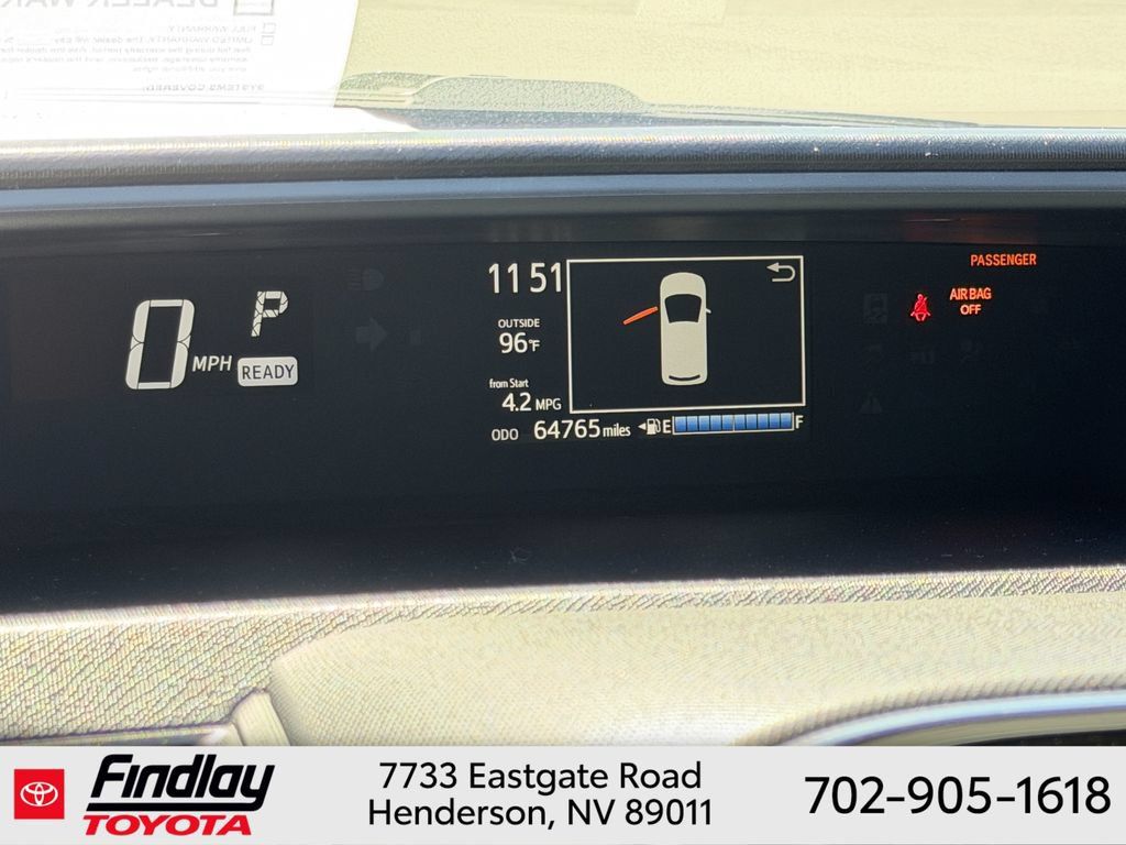 Certified 2018 Toyota Prius C One w/ Carpet Mat Package FWD image 22