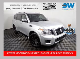Used 2019 Nissan Armada Platinum w/ Captain's Chairs Package video 1