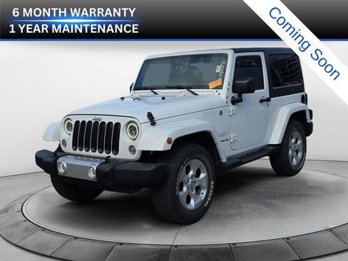 Used 2015 Jeep Wrangler Sahara w/ Connectivity Group AWD/4WD image 1