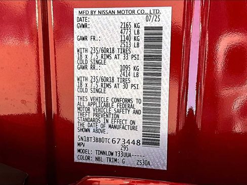 New 2026 Nissan Rogue SV image 22