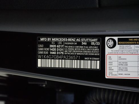 Used 2023 Mercedes-Benz S 580 4MATIC Sedan w/ AMG Line image 25