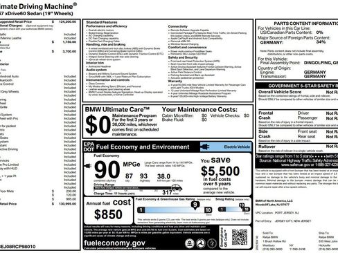 Used 2024 BMW i7 xDrive60 w/ Executive Package image 2