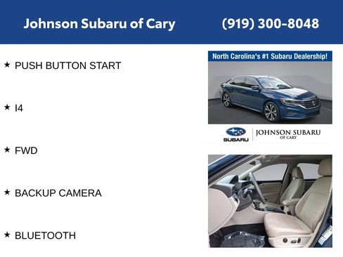 Used 2021 Volkswagen Passat 2.0T SE FWD image 12