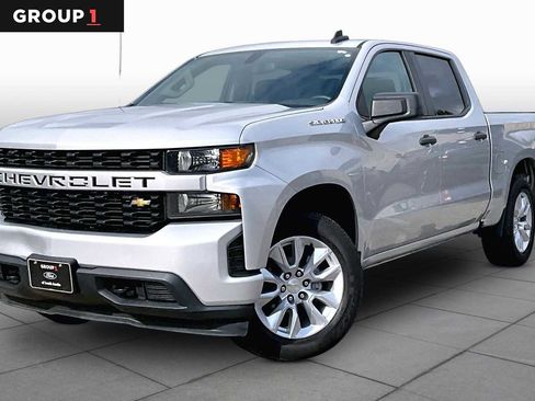 Used 2021 Chevrolet Silverado 1500 Custom RWD image 1