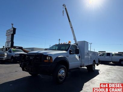 Used 2007 Ford F550 4x4 Regular Cab Super Duty