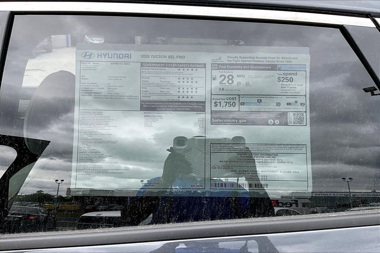 New 2026 Hyundai Tucson SEL Plus FWD image 18