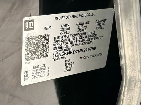 Used 2022 Chevrolet Tahoe LT image 31