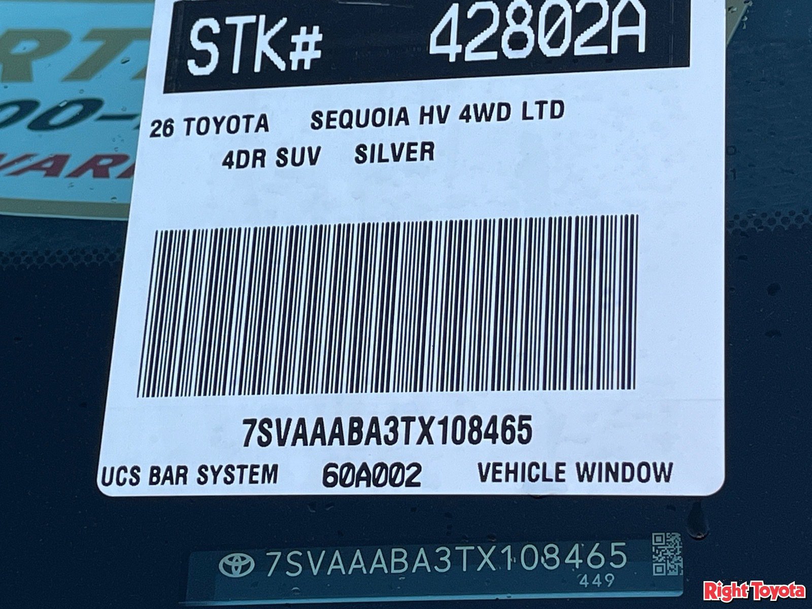 Certified 2026 Toyota Sequoia Limited w/ Nightshade Package AWD/4WD image 36