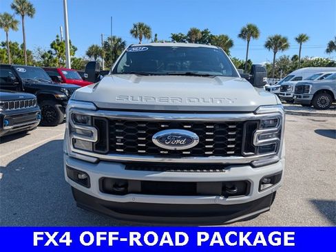 Certified 2025 Ford F450 Platinum w/ FX4 Off-Road Package image 3