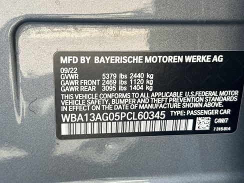 Used 2023 BMW 530e w/ M Sport Package RWD image 34