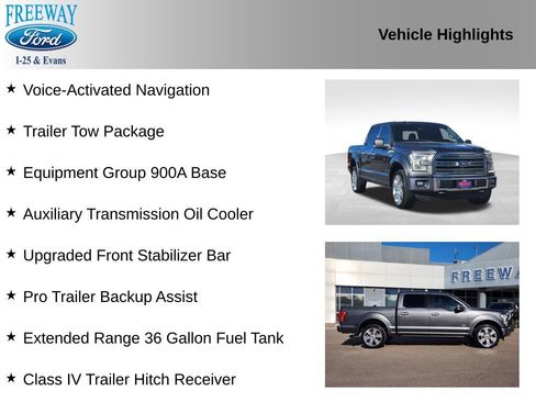 Used 2016 Ford F150 Limited image 2