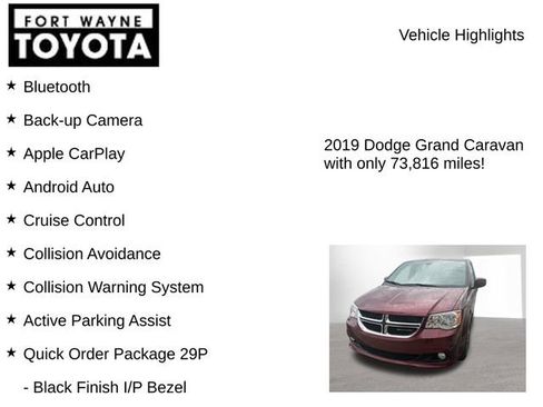 Used 2019 Dodge Grand Caravan SXT FWD image 7