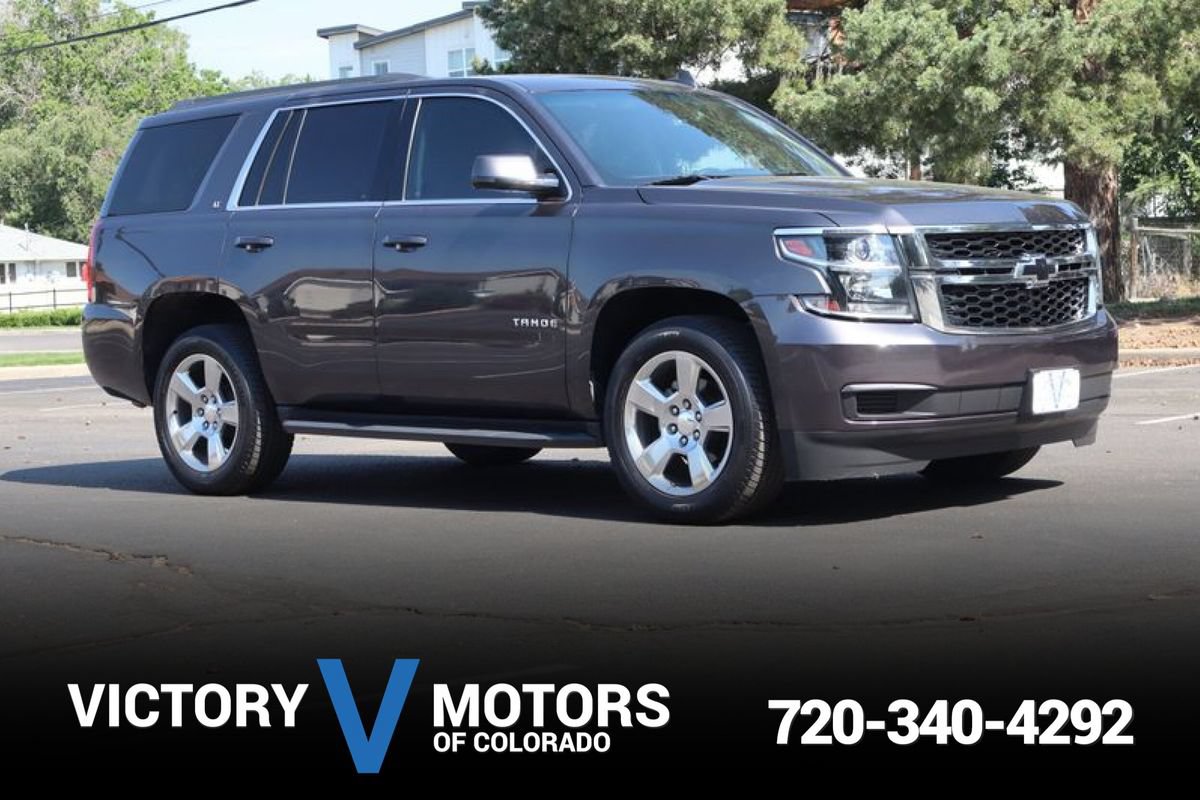 Used 2017 Chevrolet Tahoe LT w/ Max Trailering Package RWD image 1