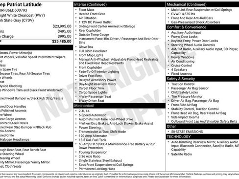 Used 2014 Jeep Patriot Latitude AWD/4WD image 2