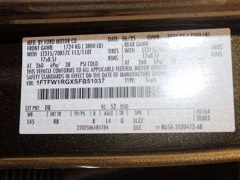 Used 2025 Ford F150 Raptor image 25