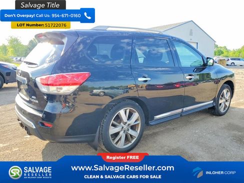 Used 2016 Nissan Pathfinder Platinum w/ Family Entertainment Package AWD/4WD image 4