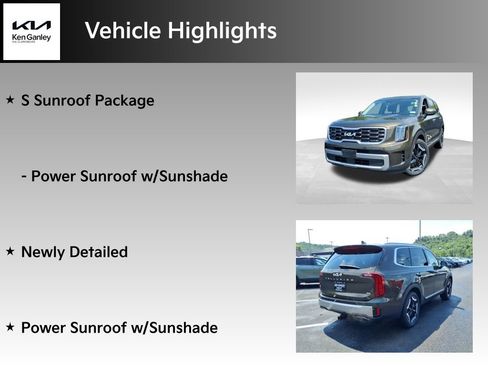 Certified 2023 Kia Telluride S w/ S Sunroof Package AWD/4WD image 7