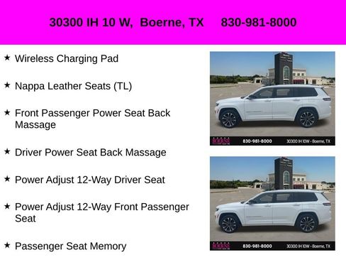 Used 2023 Jeep Grand Cherokee L Overland w/ Luxury Tech Group IV AWD/4WD image 18