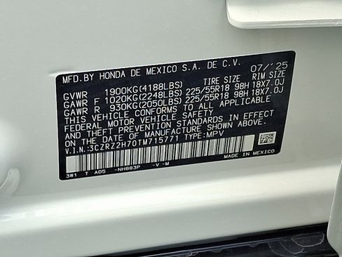 New 2026 Honda HR-V EX-L image 10