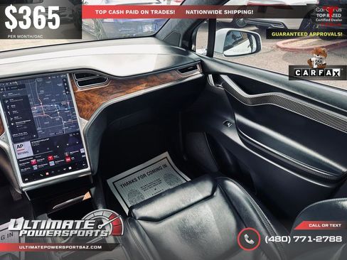 Used 2017 Tesla Model X 75D AWD/4WD image 28
