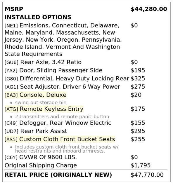 Used 2023 Chevrolet Express 3500 LS RWD image 4