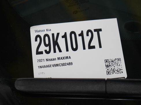 Used 2021 Nissan Maxima SR w/ Sport Mat Group image 28