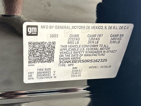 Certified 2024 Chevrolet Blazer RS w/ LPO, Floor Liner Package image 41