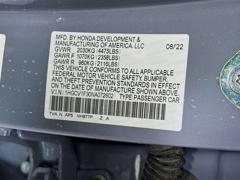 Used 2022 Honda Accord Sport image 32