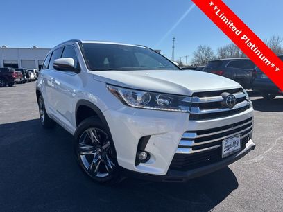 Used 2019 Toyota Highlander Limited Platinum