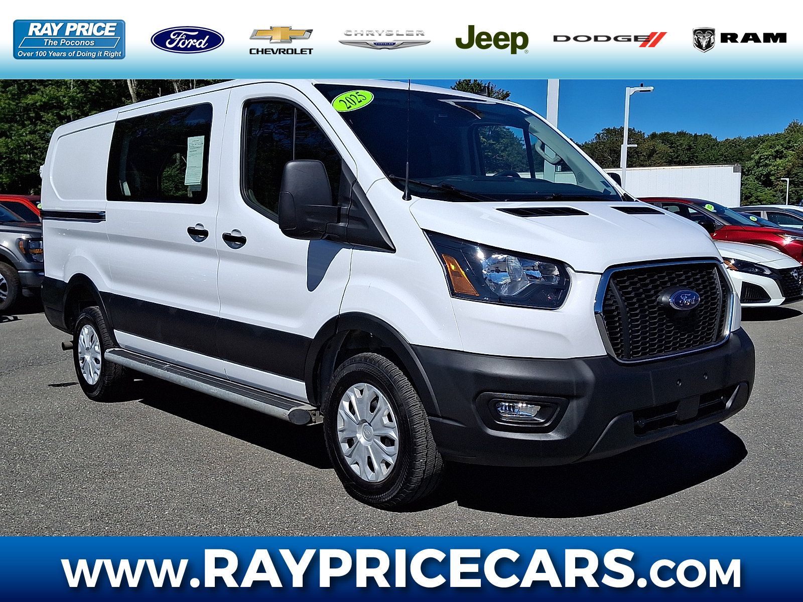 Used 2025 Ford Transit 250 Low Roof w/ Exterior Upgrade Package RWD image 1