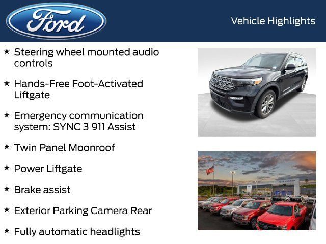 Used 2021 Ford Explorer Limited w/ Equipment Group 301A AWD/4WD image 9