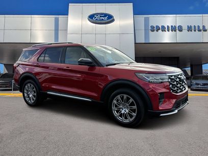 Certified 2025 Ford Explorer Platinum