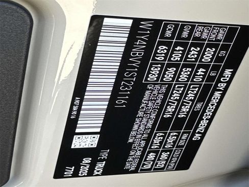 New 2025 Mercedes-Benz Sprinter 2500 image 27