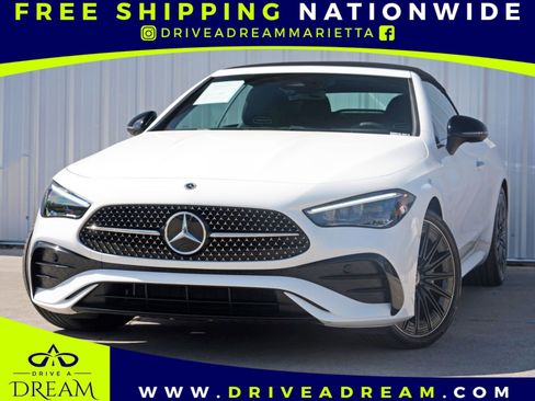 Used 2025 Mercedes-Benz CLE 300 4MATIC Cabriolet w/ Night Package image 1