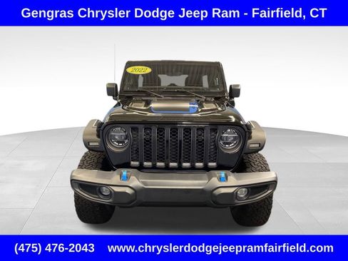 Certified 2022 Jeep Wrangler Unlimited Rubicon 4xe w/ Cold Weather Group AWD/4WD image 2