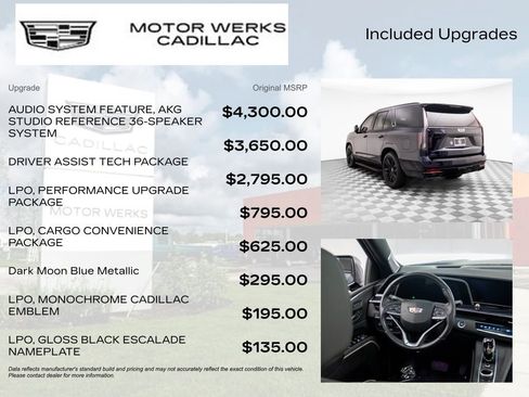 Used 2021 Cadillac Escalade Sport w/ Driver Assist Tech Package image 9