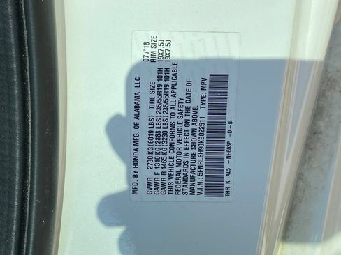 Used 2019 Honda Odyssey Elite image 9