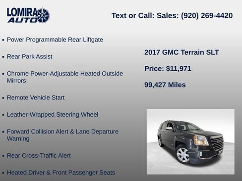 Used 2017 GMC Terrain SLT w/ Open Road Package AWD/4WD image 21