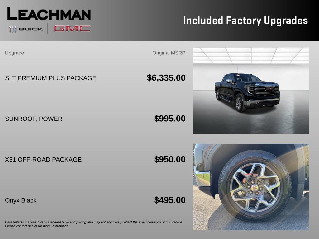 Certified 2025 GMC Sierra 1500 SLT w/ SLT Premium Plus Package AWD/4WD image 10
