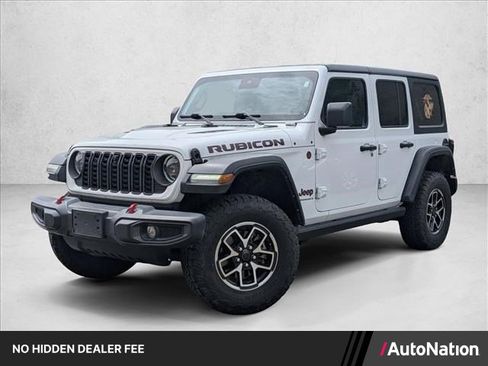 Used 2024 Jeep Wrangler Unlimited Rubicon w/ Technology Group AWD/4WD image 1