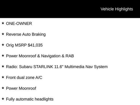 Used 2022 Subaru Outback Wilderness AWD/4WD image 4