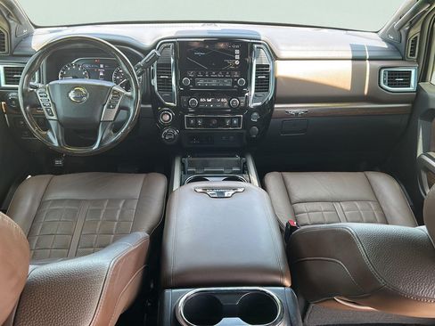 Used 2021 Nissan Titan Platinum Reserve w/ Off Road Protection Package AWD/4WD image 16