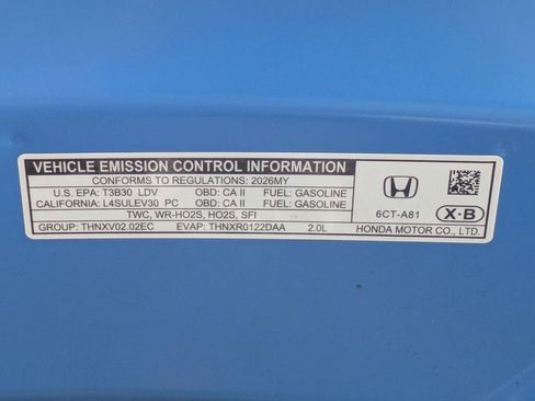 Certified 2026 Honda HR-V Sport image 24