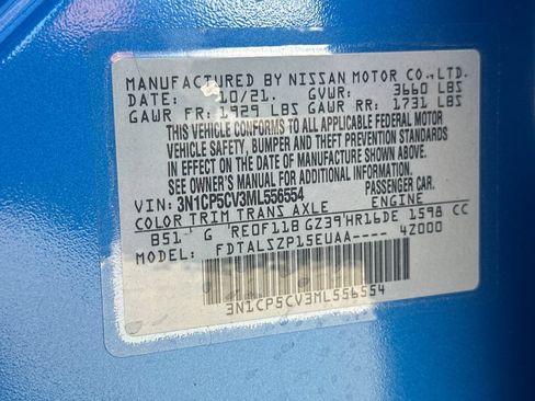 Used 2021 Nissan Kicks SV FWD image 29